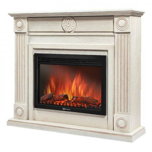 Широкий портал Firelight Frame 30 шпон белёный дуб