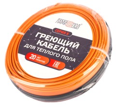 Нагревательный кабель ЛамиПол Серия К 10м2 150-1500